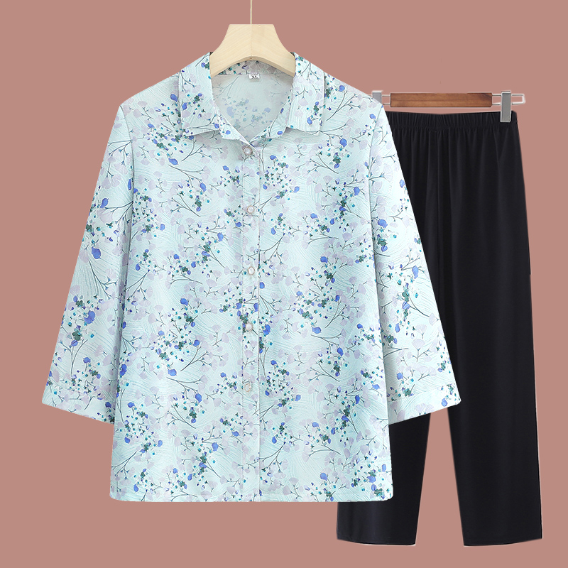 Summer Clothing Over 60 - İlkbahar Yaz Şifon Gömlek Günlük İnce