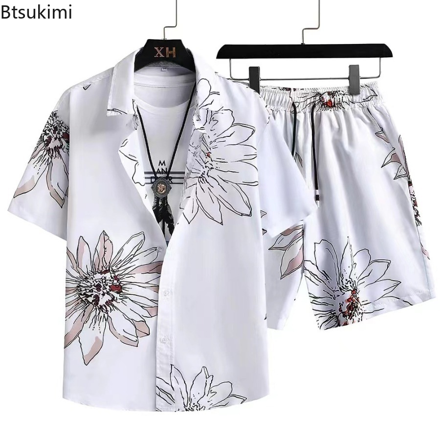 Summer Clothing Men Fashion - 2026 Yaz Erkek Takımları Moda 3D