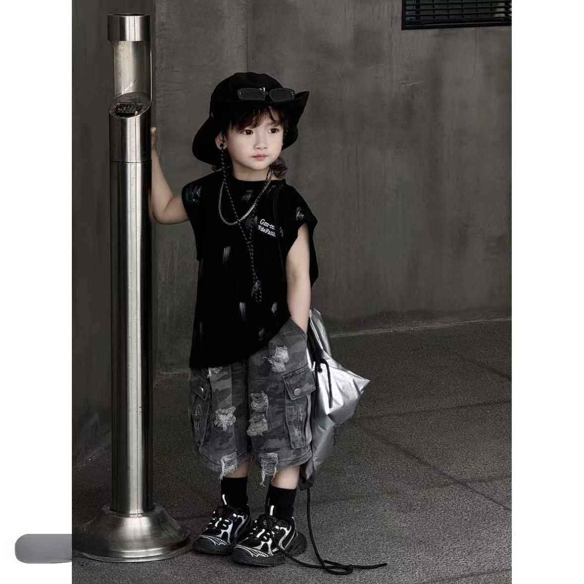 Summer Clothing Drawing For Kids - Yaz Yeni Bebek Erkek Giyim Kore