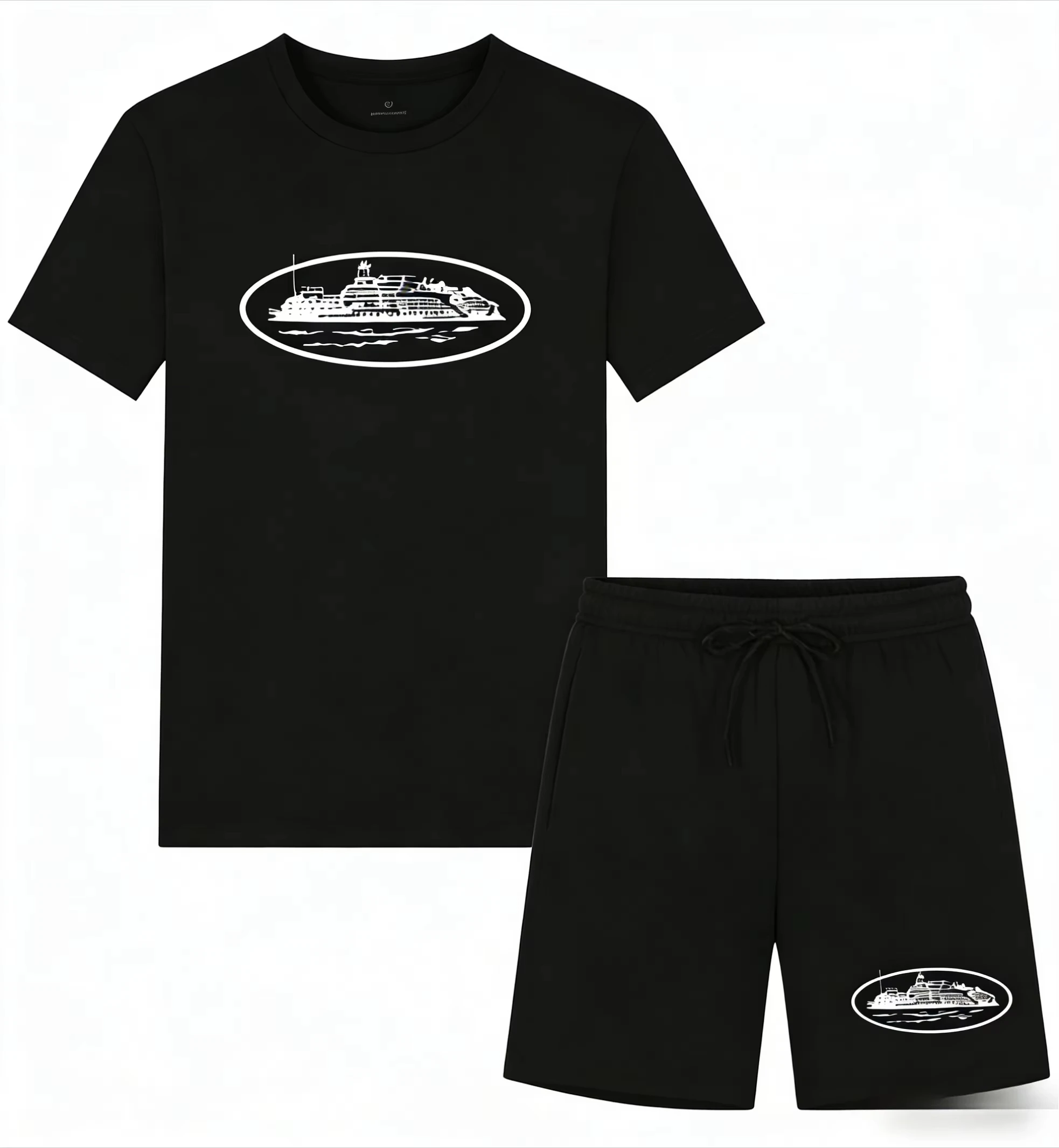 Summer Clothing Men Fashion - 2026 Yaz Yeni Küçük Tekne Baskılı