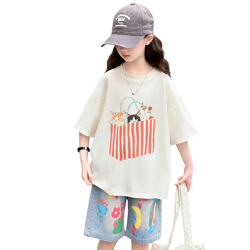 Summer Clothing Drawing For Kids - Genç Kız Yaz Üst ve Alt