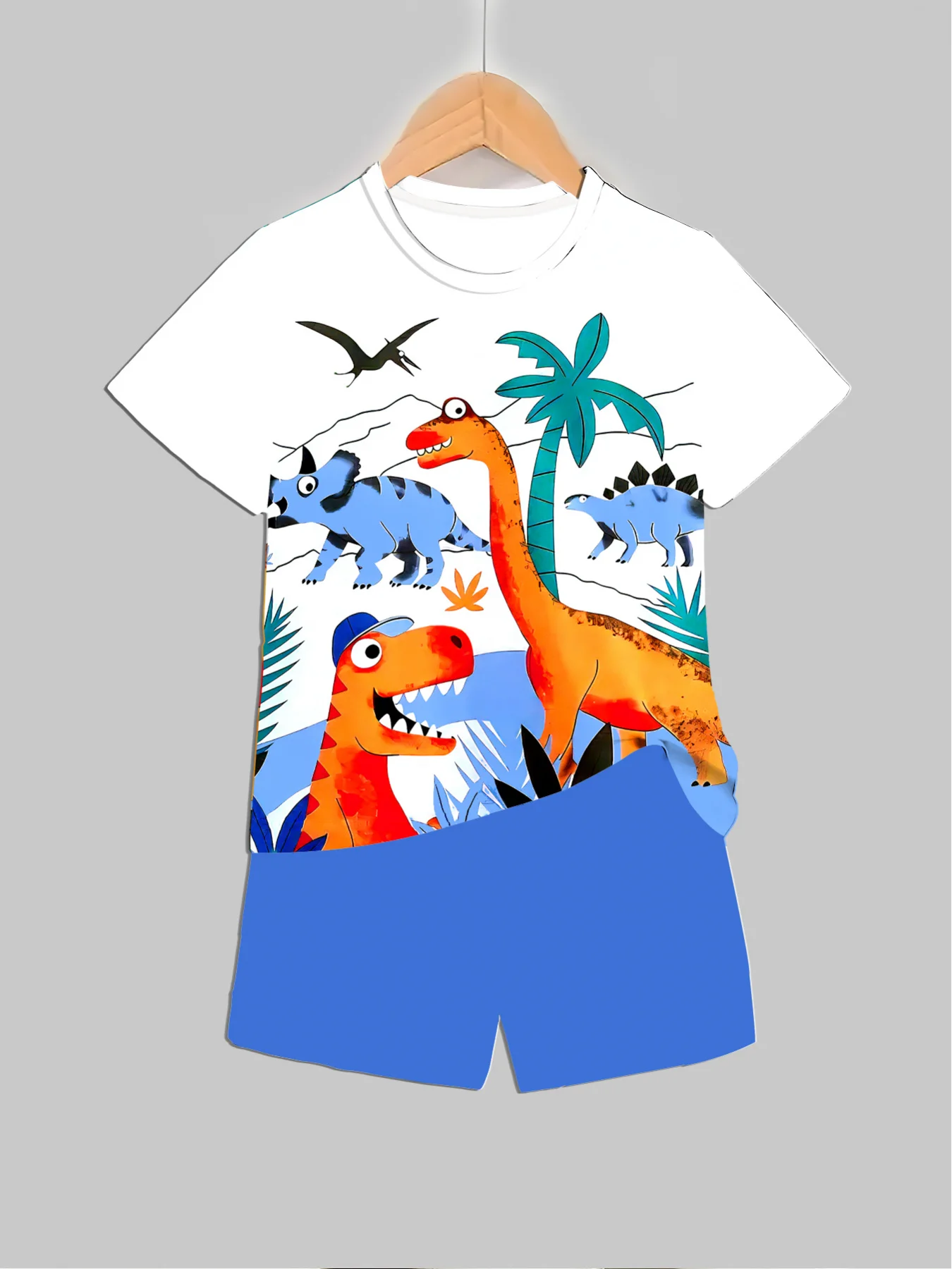 Yeni Dinozor Baskılı Kıyafetle - Summer Clothing Men Fashion incelemesi ve fiyatı