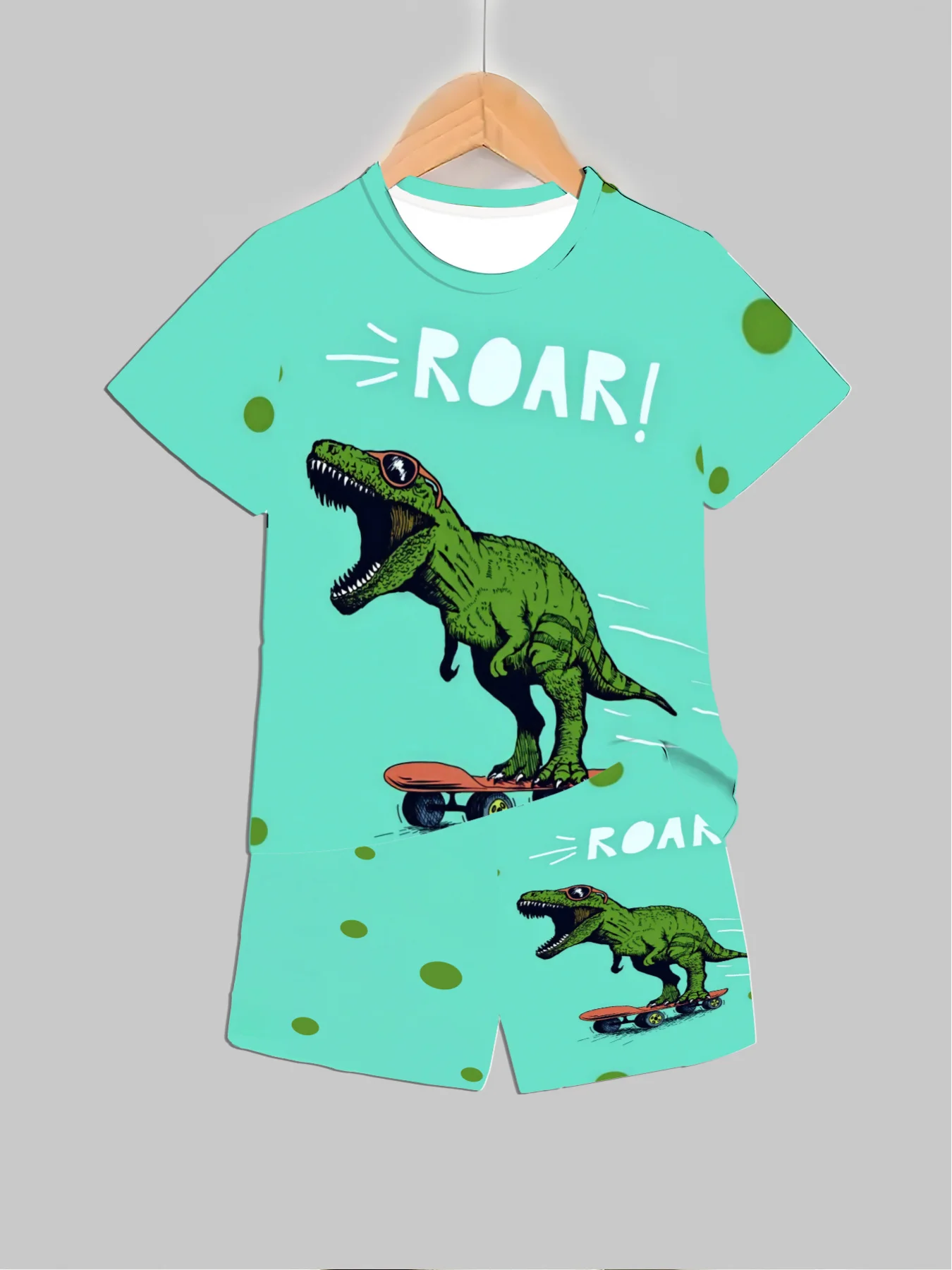 Yeni Dinozor Baskılı Kıyafetle - Summer Clothing Men Fashion incelemesi ve fiyatı