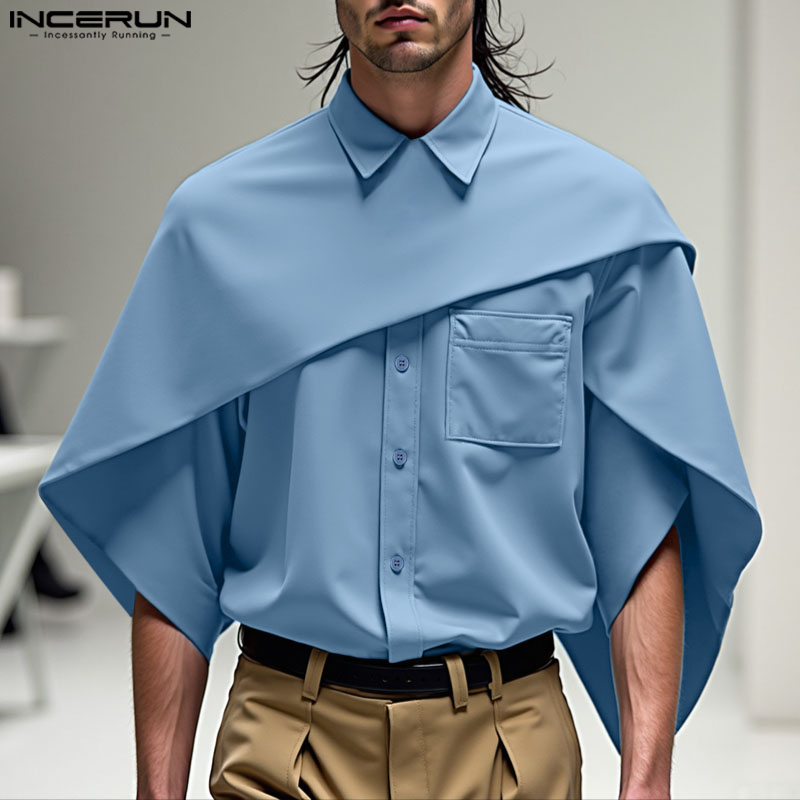 INCERUN Erkekler Düzensiz Göml - Summer Clothing Colors 2026 incelemesi ve fiyatı