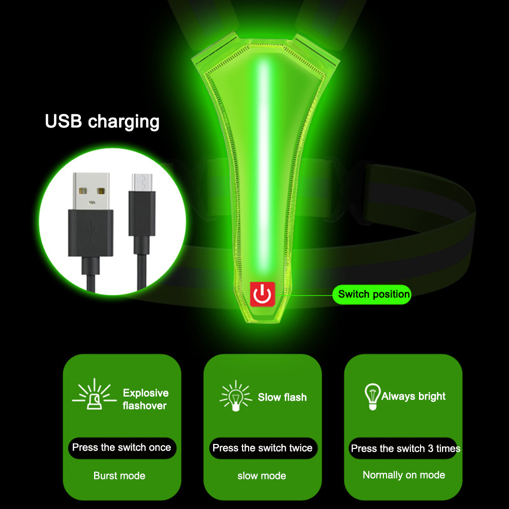 LED koşu atleti USB şarj edile - Summer Nights Clothing incelemesi ve fiyatı