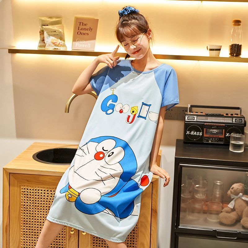 Doraemon kadınlar için sevimli - Summer Nights Clothing incelemesi ve fiyatı