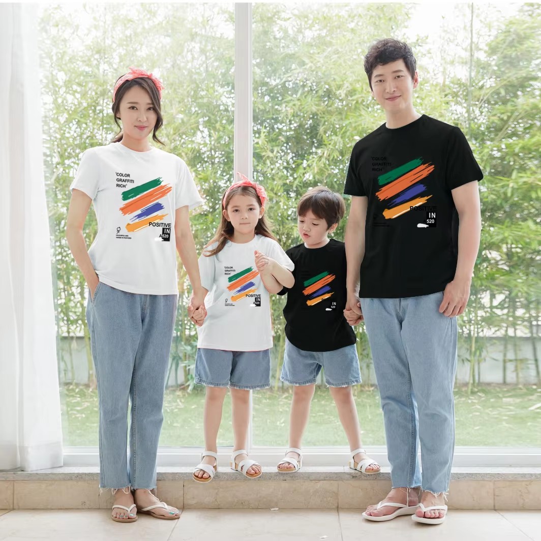 Aile Kombinleri Tişörtleri 202 - Summer Clothing Drawing For Kids incelemesi ve fiyatı