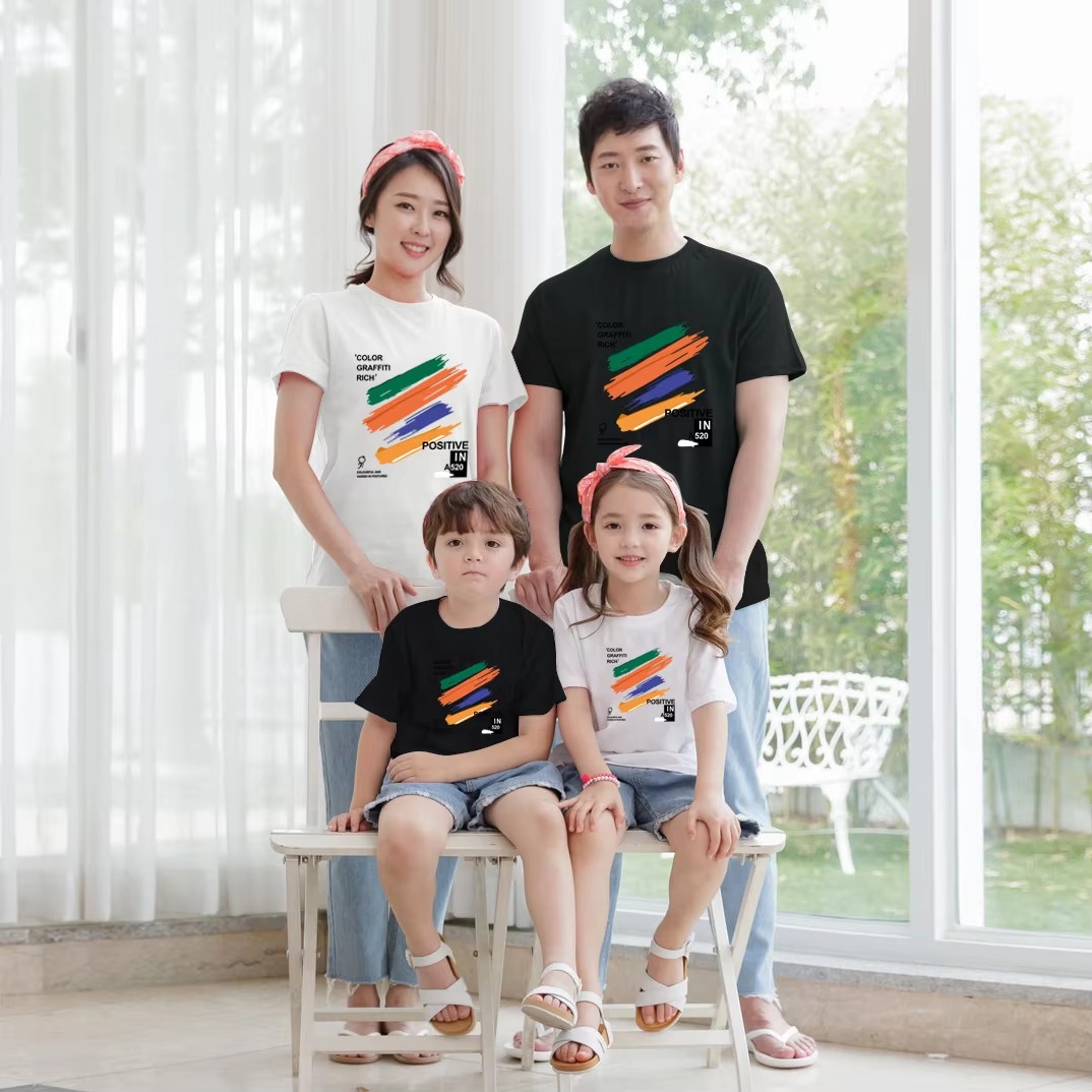 Aile Kombinleri Tişörtleri 202 - Summer Clothing Drawing For Kids incelemesi ve fiyatı