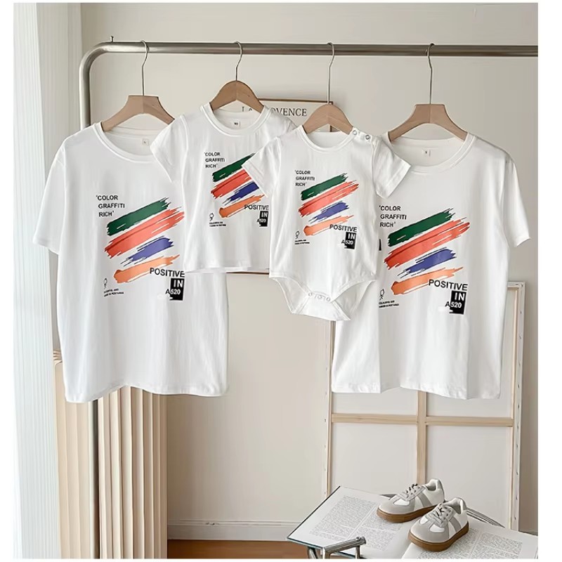 Aile Kombinleri Tişörtleri 202 - Summer Clothing Drawing For Kids incelemesi ve fiyatı