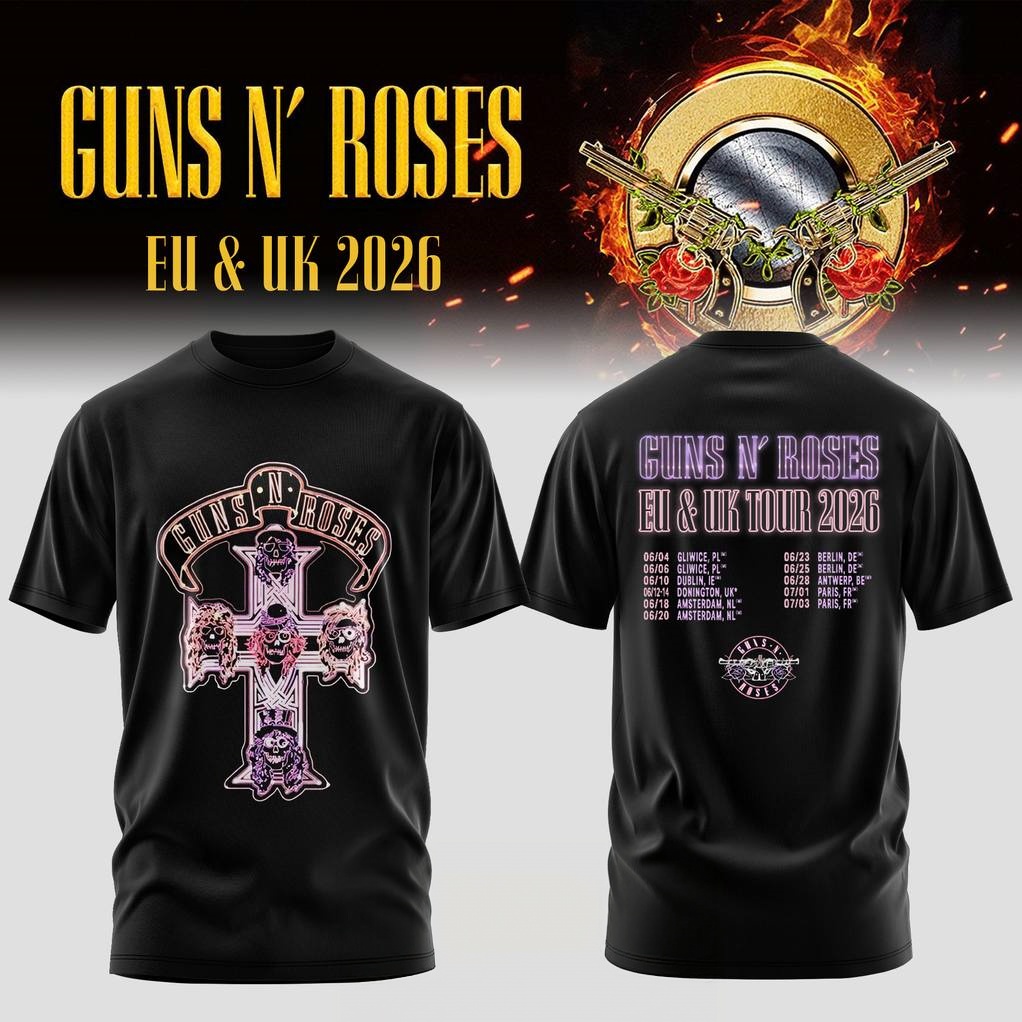 Guns N Roses AB ve BK TURU 202 - Summer Clothing Uk incelemesi ve fiyatı
