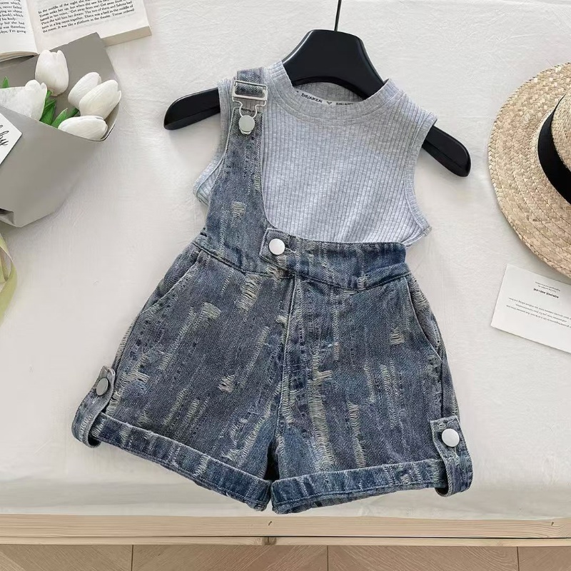 Çocuk Giyim Setleri Örgü Tank  - Summer Clothing Drawing For Kids incelemesi ve fiyatı