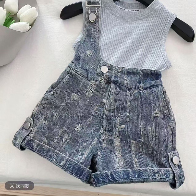 Çocuk Giyim Setleri Örgü Tank  - Summer Clothing Drawing For Kids incelemesi ve fiyatı