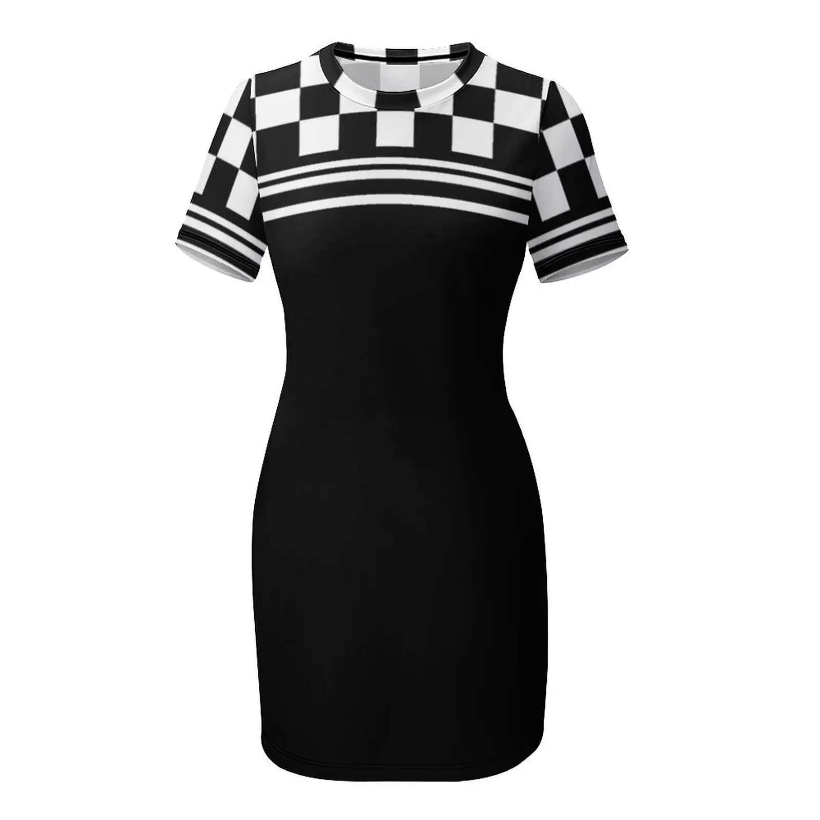 Sixites Retro Mod Checkerboard - Summer Clothing Trends 2025 Women'S incelemesi ve fiyatı