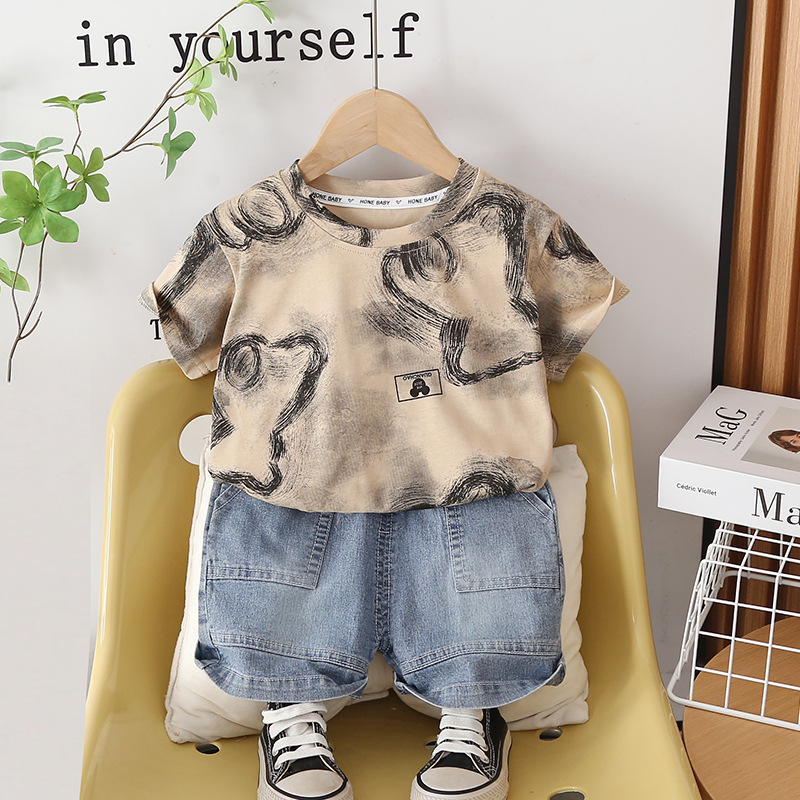 Yeni 2026 Graffiti Baskılı Kıs - Summer Clothing Drawing For Kids incelemesi ve fiyatı
