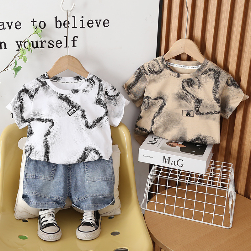Yeni 2026 Graffiti Baskılı Kıs - Summer Clothing Drawing For Kids incelemesi ve fiyatı