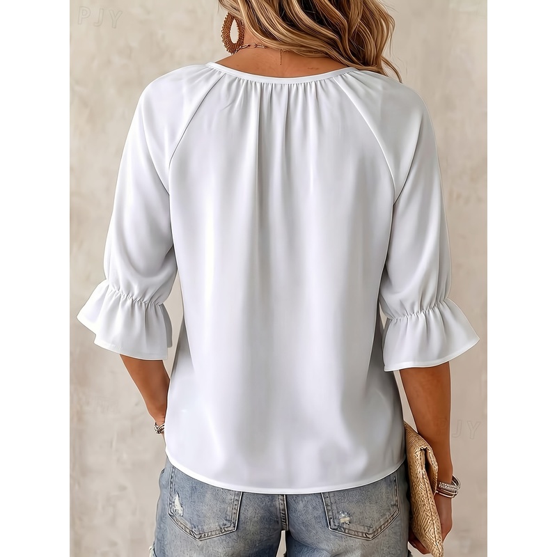 Büyük Beden Kadın Yazlık Elbis - Tie Front Shirt incelemesi ve fiyatı