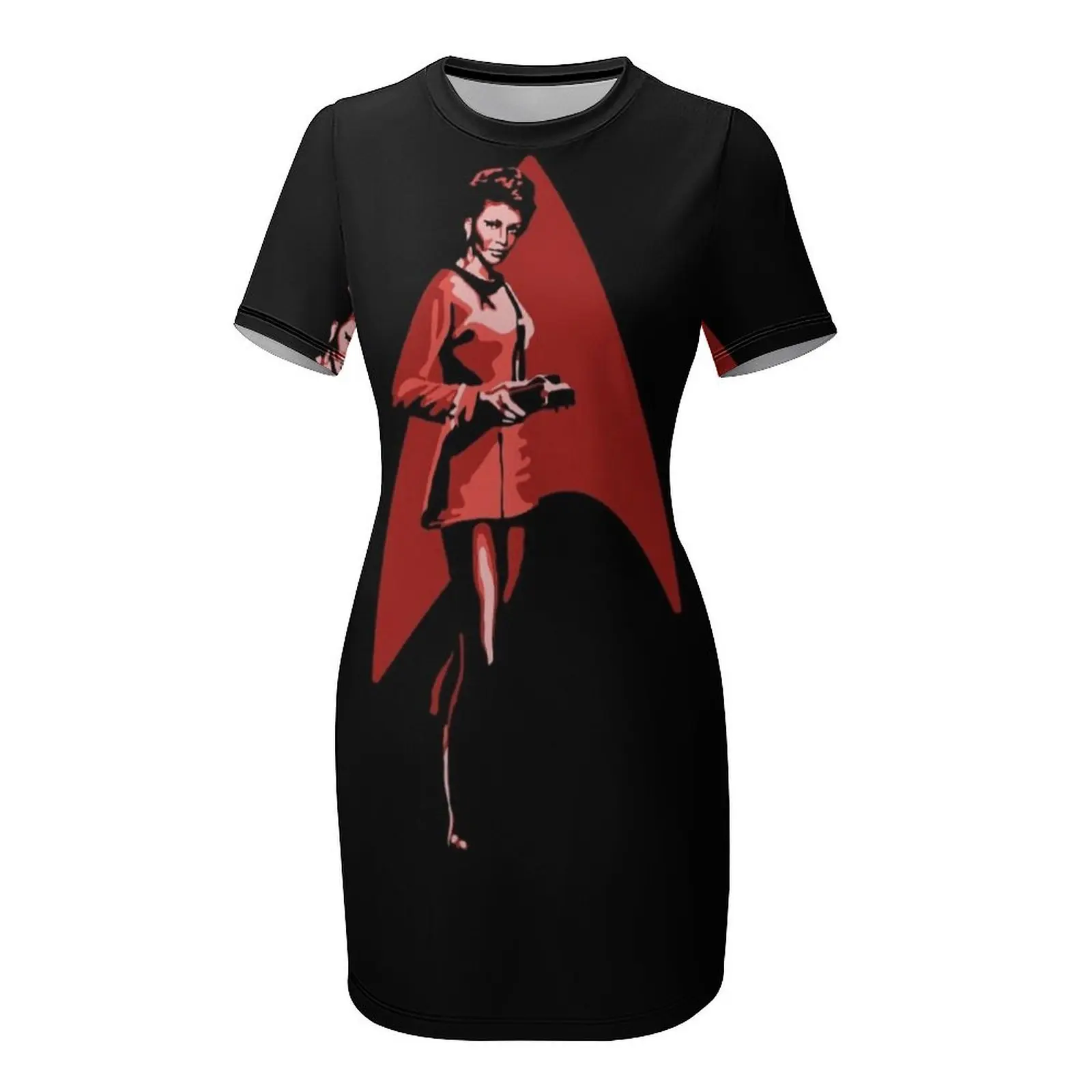 Star Trek Uhura Kısa Kollu Elb - Summer Clothing Trends 2025 Women'S incelemesi ve fiyatı