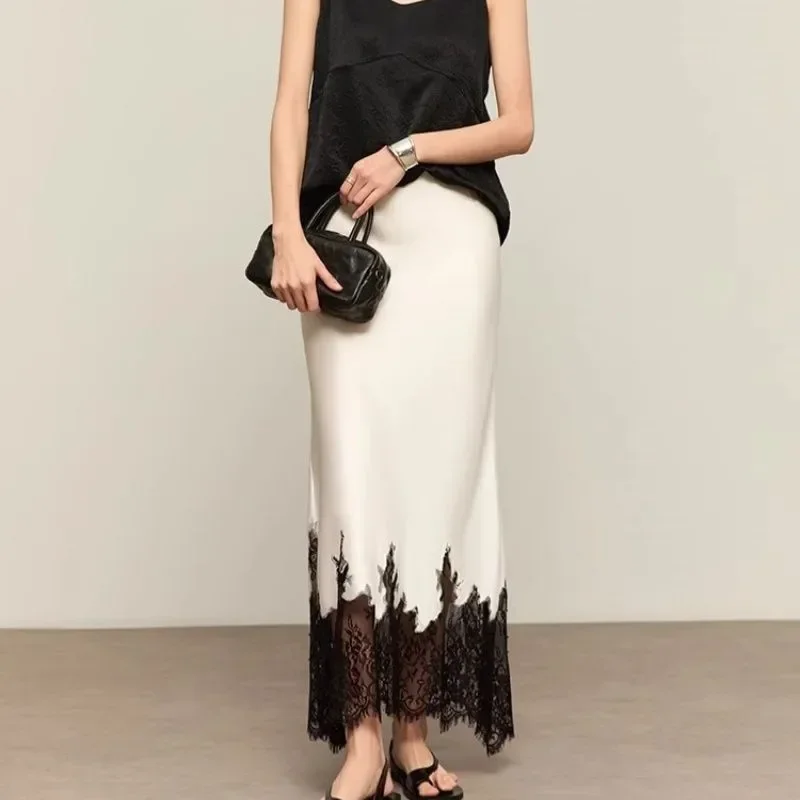 Peri Dantel Trim Midi Etek Yük - Summer Clothing Trends 2025 Women'S incelemesi ve fiyatı