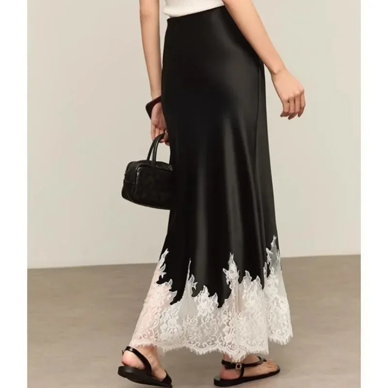 Peri Dantel Trim Midi Etek Yük - Summer Clothing Trends 2025 Women'S incelemesi ve fiyatı