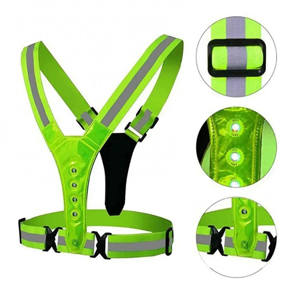 LED Koşu Yeleği Yansıtıcı Parl - Summer Nights Clothing incelemesi ve fiyatı