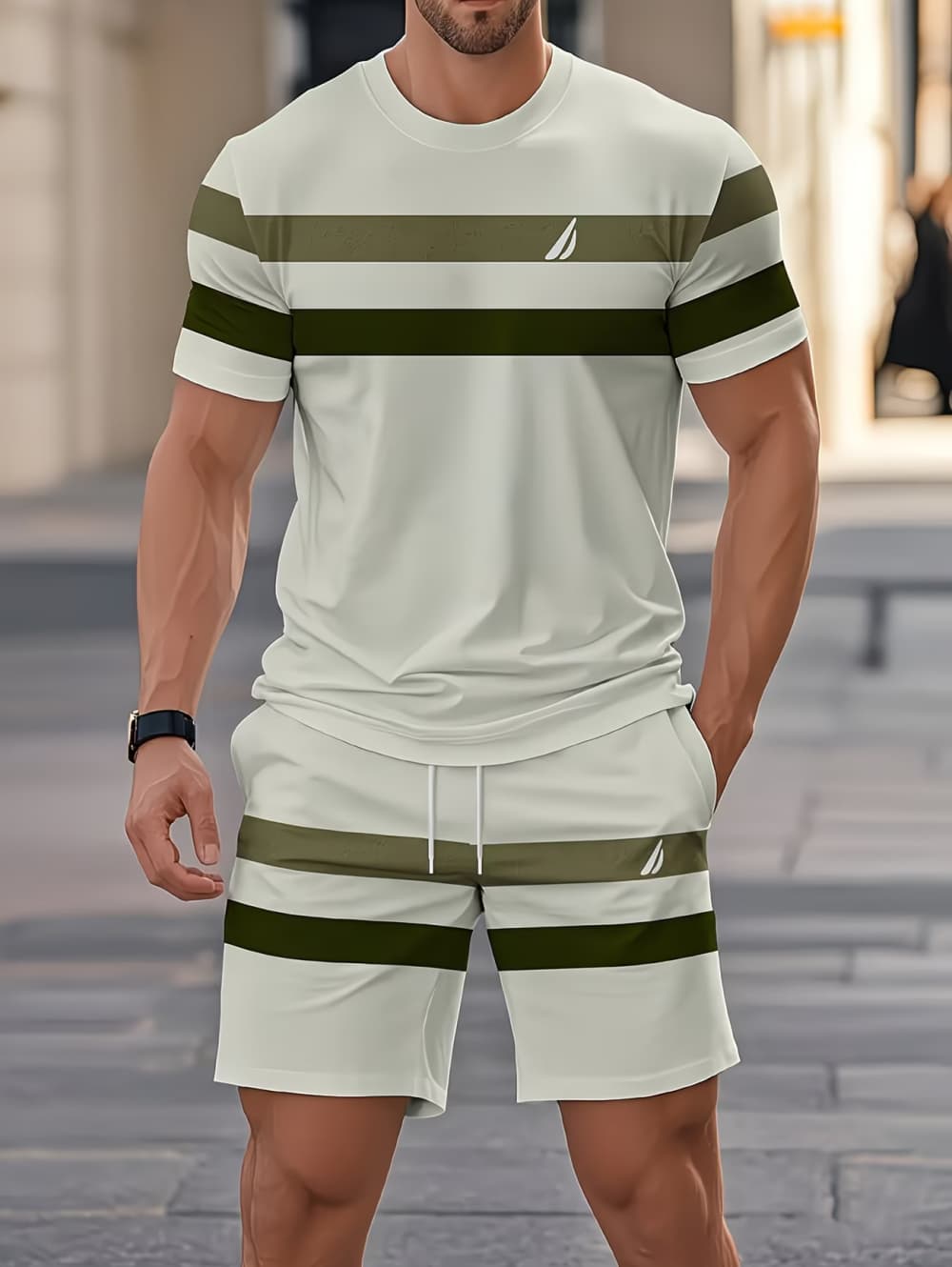 Erkek Yaz Setleri Komik 3D Şer - Summer Clothing Men Fashion incelemesi ve fiyatı