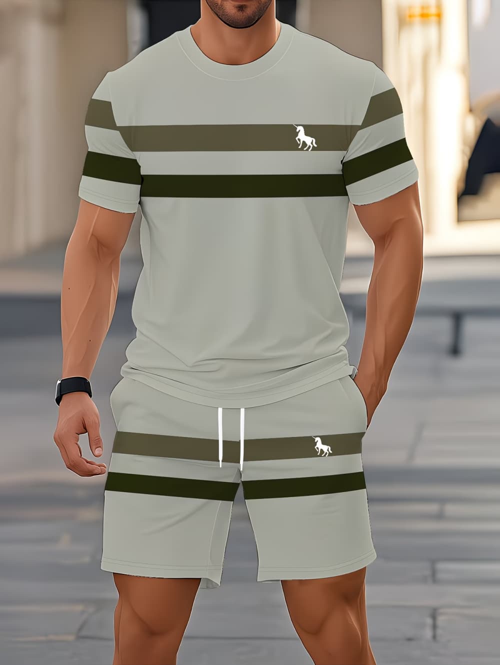Erkek Yaz Setleri Komik 3D Şer - Summer Clothing Men Fashion incelemesi ve fiyatı