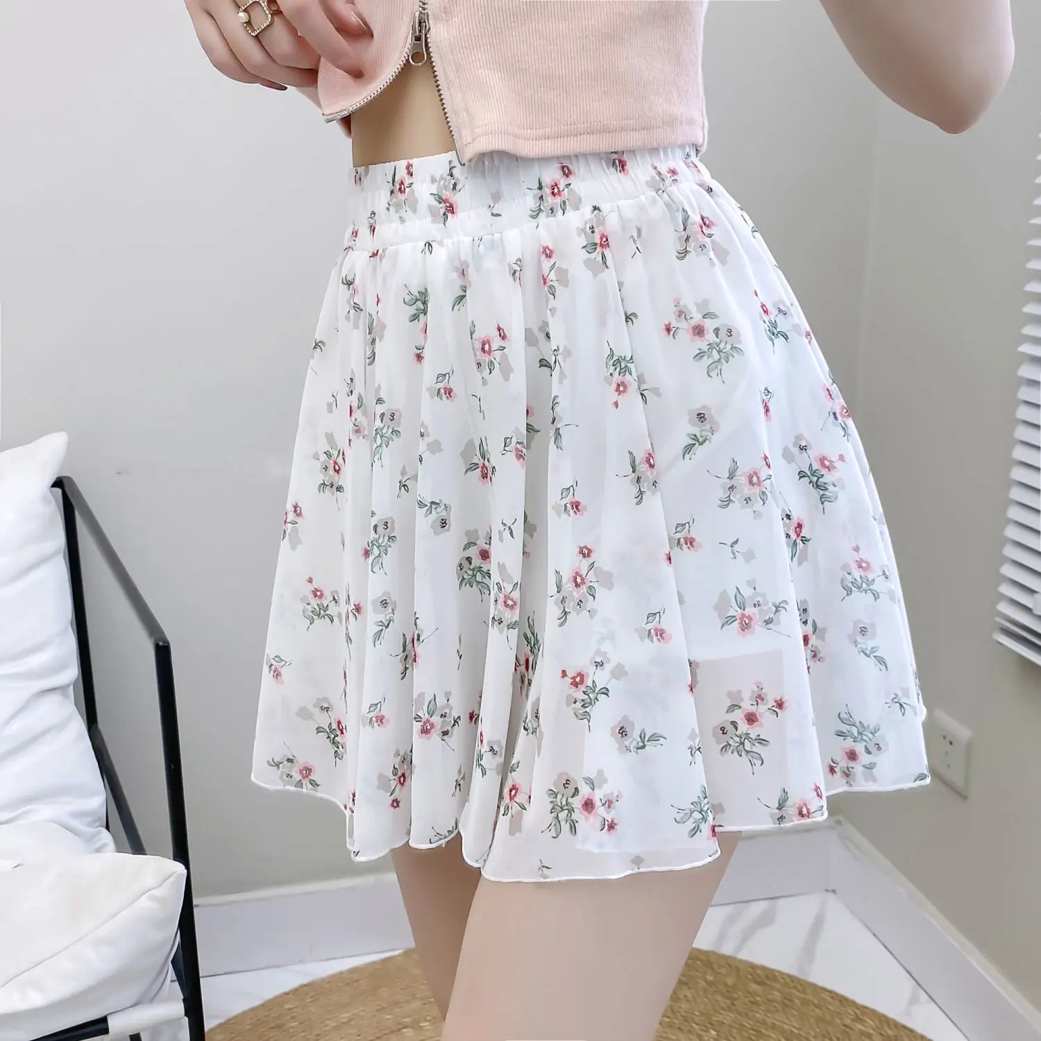 Kadın Şifon Etek Çiçek Şort Kı - Summer Clothing Trends 2025 Women'S incelemesi ve fiyatı