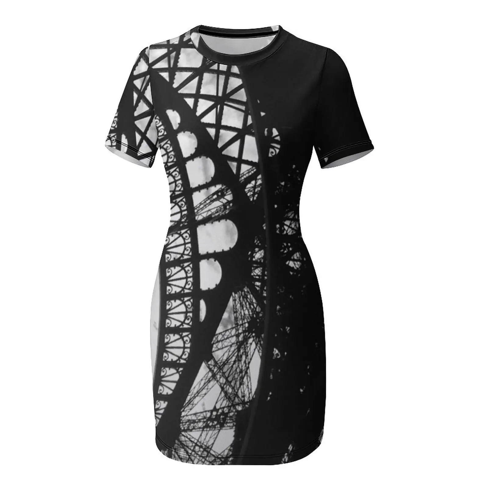 Eyfel Kısa Kollu Elbise bol ka - Summer Clothing Trends 2025 Women'S incelemesi ve fiyatı