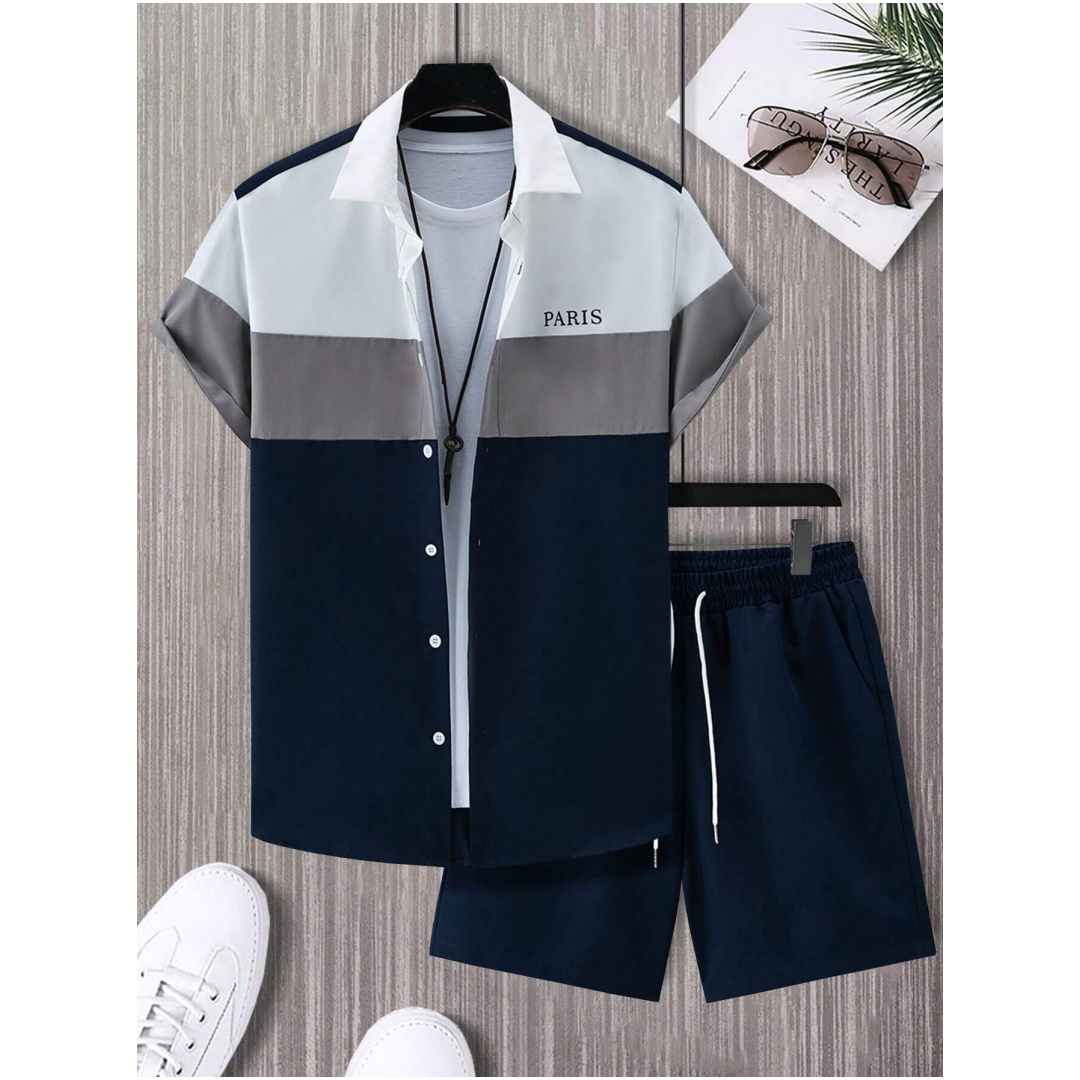 Erkek Moda Takım Elbise Mavi V - Summer Clothing Men Fashion incelemesi ve fiyatı